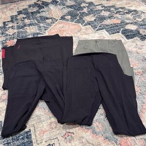 lululemon athletica Black and Gray Leggings